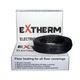 Нагревательный кабель Extherm ETT-ECO-30 840 Вт; 28 п.м. двожильный экранованный для теплого пола и защиты трубопроводов для открытых и внутренних помещений - изображение 1