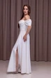 Длинное белое платье FirstWoman M белый 43406371 - изображение 7