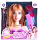 Кукла-голова для зачісок Beauty Girl — набір для створення макіяжу та зачісок, з аксесуарами - зображення 2