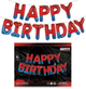 Фольговані Надувні Кульки Happy Birthday Людина-Павук - зображення 2