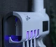 Автоматический диспенсер для зубной пасты Держатель для щеток Toothbrush sterilizer Уф-стерилизатор - изображение 4