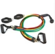 Набор трубчатых эспандеров для фитнеса и упражнений 5 жгутов NEW Power Resistance Band - изображение 3