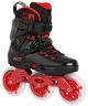 Роликові ковзани Powerslide Next 110 для фрискейт чорно-червоні 40-41 (PS-908374) - зображення 1