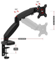 Uchwyt biurkowy do wyświetlacza Huzaro Motion 1.2 27" Black (5903796015294) - obraz 9