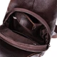 Мужская кожаная сумка через плечо VINTAGE коричневая натуральная кожа messenger crossbody 51505 - изображение 7