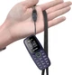 Міні телефон кнопковий Подвійна SIM Bluetooth Гарнітура Мобільний сотовий SERVO BM310 DUAL Nano сім карта Маленький Мінітелефон 68X28X13мм пристрій для звязку розмір запальнички Blue - зображення 2