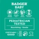 Сонцезахисний крем для дітей Badger мінеральний ромашка та календула SPF 40 87 мл - изображение 9