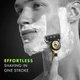 Набір чоловічий для гоління Станок (Бритва) Gillette Labs з 1 змінним картриджем і магнітною підставкою чорний, гель для гоління і зволожуючий крем - зображення 8