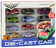 Zestaw resoraków LEAN Toys Autka sportowe wyścigowe 1:64 10 szt 17997 (5905991008736) - obraz 1