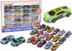 Zestaw resoraków LEAN Toys Autka sportowe wyścigowe 1:64 20 szt 17998 (5905991008743) - obraz 2