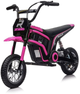 Motor Crossowy dla dzieci LEAN Toys Strong na akumulator SX2328 Różowy 19520 (5905991008958) - obraz 8