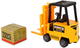 Zabawka LEAN Toys Wózek widłowy z napędem frykcyjnym Pomarańczowy 13312 (5905323215146) - obraz 5