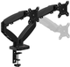 Mocowanie stołowe do wyświetlaczy Huzaro Motion 2.2 27" Black (5903796015300) - obraz 2