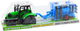 Zabawka LEAN Toys Traktor rolniczy z broną talerzową ruchoma 24795 (5905991058458) - obraz 1