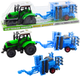 Zabawka LEAN Toys Traktor rolniczy z broną talerzową ruchoma 24795 (5905991058458) - obraz 2