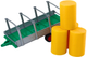 Zabawka LEAN Toys Duży traktor rolniczy z przyczepą i balami siana z napędem Czerwony 18627 (5905991018001) - obraz 6