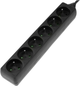 Listwa zasilająca Hama Standard 6 gniazd 1.5m Black (4047443333780) - obraz 1