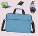 Сумка для ноутбука Bagmax 15.6" плоская на ремне с карманом для аксессуаров Голубой (S722-5) - изображение 3