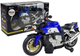 Zabawka LEAN Toys Motocykl na baterie Niebieski 6935 (5904665996782) - obraz 2