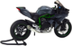 Zabawka LEAN Toys Motocykl sportowy metalowy ze światłami i dźwiękami 1:12 Szary 22603 (5905991049524) - obraz 4