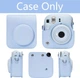 Чохол Fujifilm INSTAX Mini 12/11 Case Sky Blue небесно блакитний для фотокамери миттєвого друку Instax Mini 12/11 - зображення 5