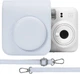 Чохол Fujifilm INSTAX Mini 12/11 Case White білий для фотокамери миттєвого друку Instax Mini 12/11 - зображення 1