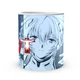 Кружка Evangelion Евангелион grey face EV 02.15 - изображение 6