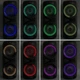 Безпровідна колонка з RGB-підсвічуванням і мікрофоном Sing-e ZQS12206 2×30W, 6000mAh Чорний 57802 - зображення 7