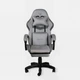 Геймерское кресло Virgo X27 Vortex Light Grey с подставкой для ног - изображение 1