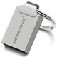 USB металлическая флешка для компьютера, ноутбука MICRODRIVE 128ГБ USB 2.0 Серебряный - изображение 1