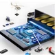 USB металлическая флешка для компьютера, ноутбука MICRODRIVE 128ГБ USB 2.0 Серебряный - изображение 3