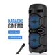 Беспроводная колонка с RGB-подсветкой и микрофоном Sing-e ZQS2806 2×10W, 3000mAh Черный 57793 - изображение 7
