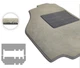 Текстильные коврики Pro-Eco Beige для Ford Tourneo Custom (mkI)(две сдвижные двери)(2-3 ряд) 2012-2021 (PE 3090749) - изображение 1