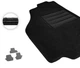 Текстильные коврики Pro-Eco Black для Cadillac Escalade (mkII)(ESV)(3 ряд) 2003-2006 (PE 4090284) - изображение 1