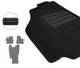 Текстильные коврики Pro-Eco Black для Volkswagen Transporter / Caravelle / Multivan (T5-T6)(1 ряд - 1+1)(без клипс)(1 ряд) 2003→ (PE 4007396) - изображение 1