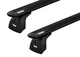 Багажник в штатные места Thule Wingbar Evo Rapid Black для Renault Trafic (mkIII); Fiat Talento (mkII); Nissan NV300 (mkI) 2014→; Opel Vivaro (mkII)(B) 2014-2018 (TH 7115B-751-3139) - изображение 1