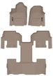 Коврики Weathertech Beige для Jeep Wagoneer (WS) 2021→ (2 ряд - 2 места)(1-2-3 ряд) 2021→ (WT 4517041-4517044) - изображение 1