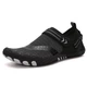 Обувь для пляжа и кораллов аквашузы Diving shoes черные с липучкой 35 ( 22,8 см ) 322 - изображение 1