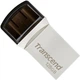 USB флешка Transcend JetFlash 890 128GB USB 3.1/Type-C Silver (TS128GJF890S) - зображення 1