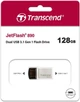 USB флешка Transcend JetFlash 890 128GB USB 3.1/Type-C Silver (TS128GJF890S) - зображення 2