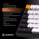 Клавіатура Gamepro MK160B Hot Swap Red Swich RGB USB UA Black (MK160B) - зображення 3