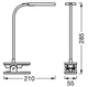 Настільна лампа LEDVANCE PANAN CLIP SQUARE DIM 5W 4000K 4058075747883 - изображение 4