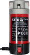 Pompa do wypompowywania oleju YATO z akumulatora 12 V 100 W 2-4 l/min z wężem i końcówkami YT-07140 (5906083097843) - obraz 3