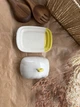 Масленка Капучино Yellow 15,5 см - изображение 2