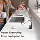 Зарядний пристрій 45W Mcdodo GaN Mini з 2 портами USB-C, підтримка швидкої зарядки (PD3.0, QC3.0, AFC) CH-1000 Чорний - зображення 6