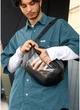 Большая мужская поясная сумка бананка из экокожи SAMBAG Черная (855038721) - изображение 6