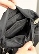 Велика тканинна чоловіча поясна сумка бананка SAMBAG Чорна (877038721) - зображення 10