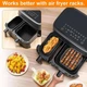Силіконові форми для подвійного аерогриля Philips Airfryer / Ninja NA350 2 шт X-Series - зображення 6