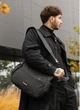 Мужская тканевая сумка SAMBAG Черная (7310321325) - изображение 2