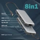 Док-станція DIGITUS USB-C > 2xHDMI/2xUSB-A/USB-C/SD/MicroSD/RJ54 - зображення 6